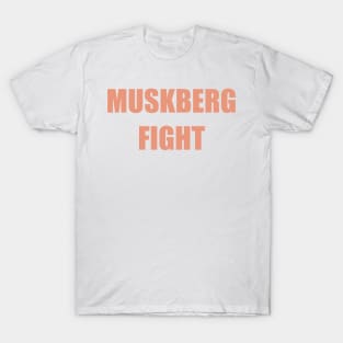 Muskberg fight, Musk Zuckerberg billionaire cage fight T-Shirt